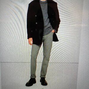 Banana Republic Skinny Fit Grey Traveler Pants